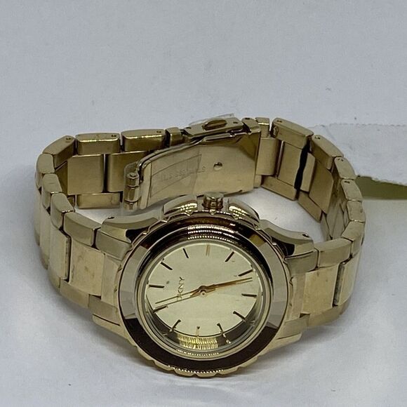 DKNY NY-2116 Women\'s Gold Stainless Steel Analog Dial Quartz Genuine Watch MP681 main image 11